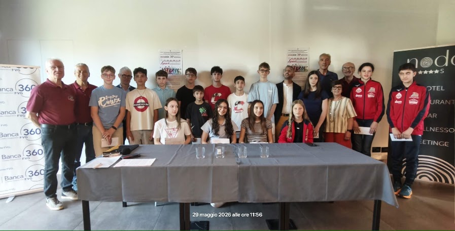 CODROIPO   (Ud)          Premiati i 14enni bravi nella scuola e nello sport