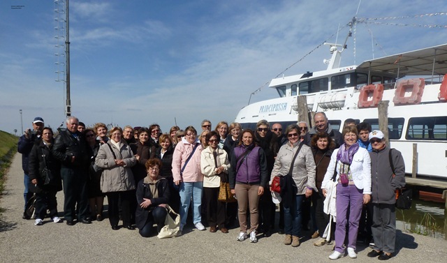 9 aprile 2012: Delta del Po in motonave