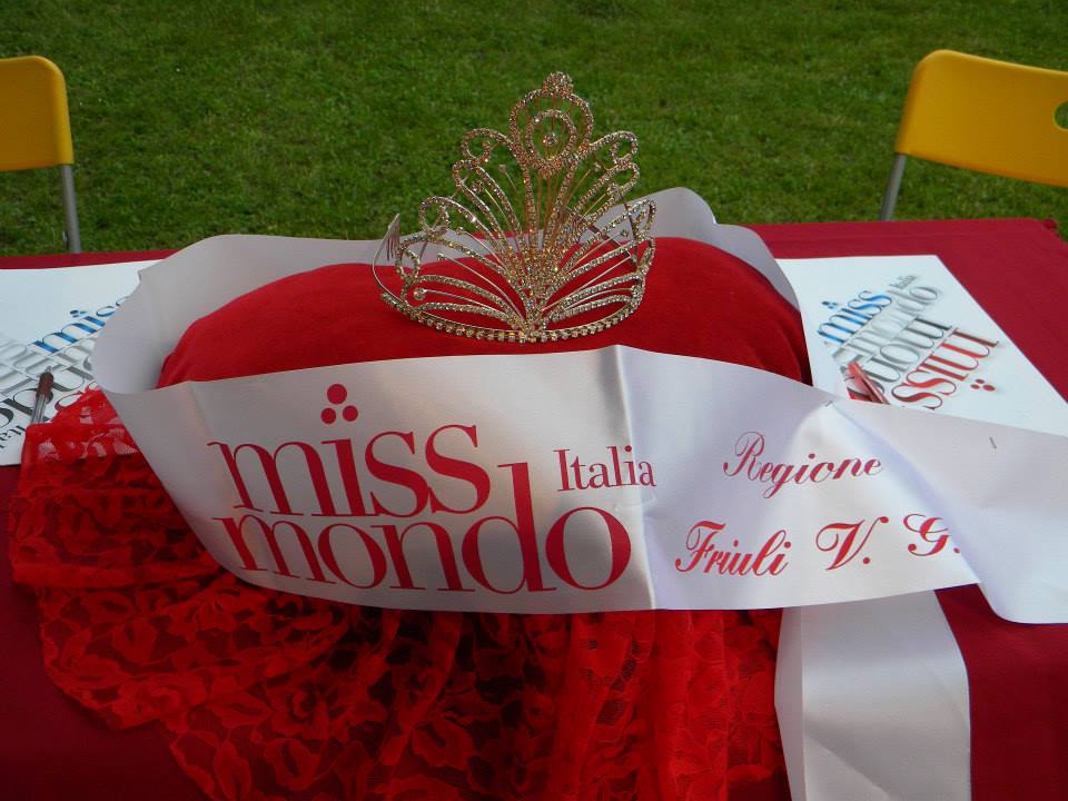 MISS MONDO FRIULI VENEZIA GIULIA ELETTA A CAMINO AL T (UD) A PALAZZO MINCIOTTI