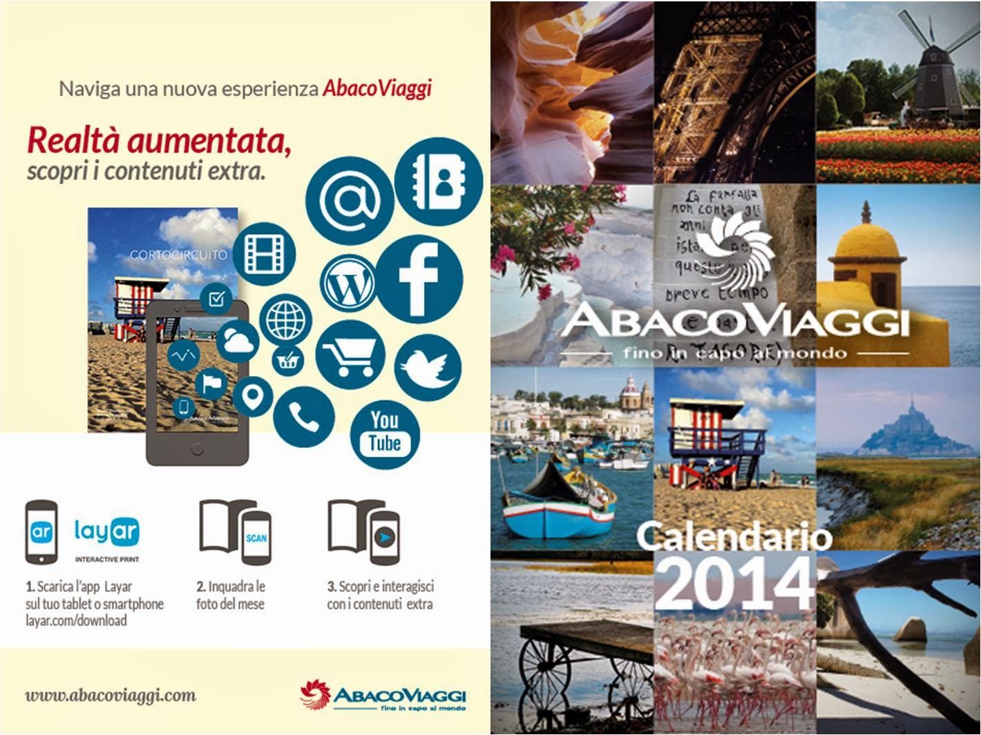 CALENDARIO 2014 ABACO VIAGGI: PREMIAZIONE VINCITORI 30 nov 13