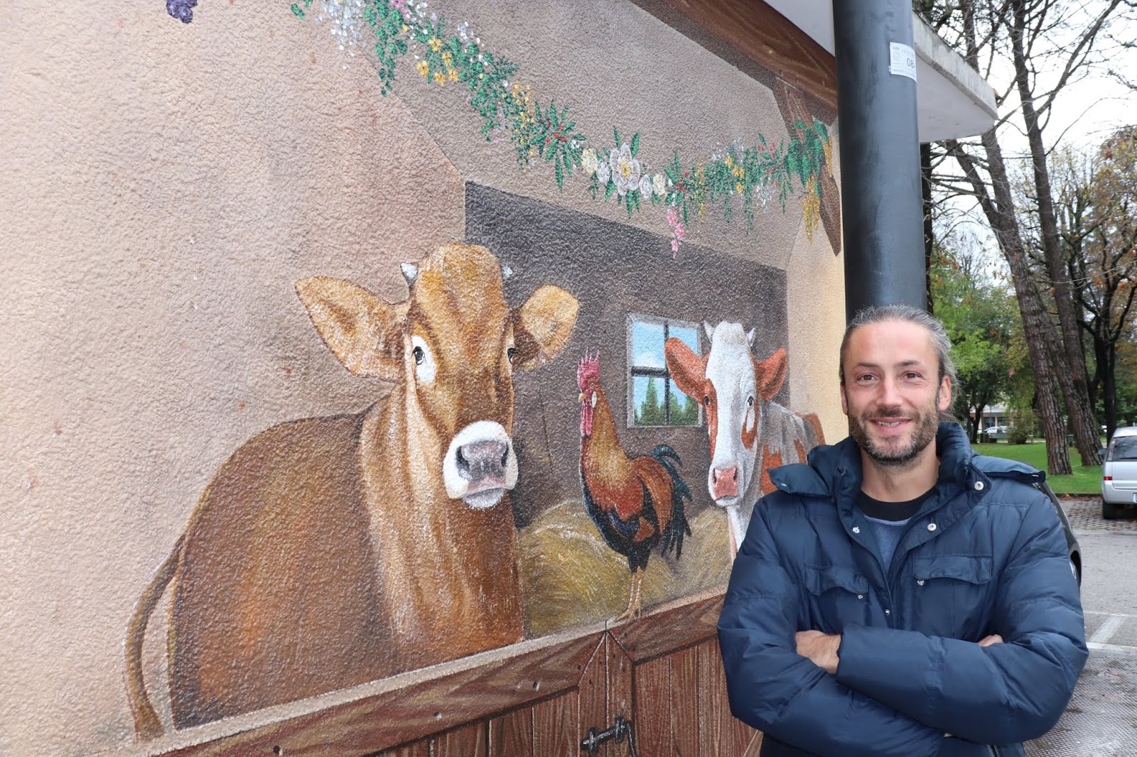 CODROIPO (UD) INAUGURATI I MURALES DELL’ EX PESA DI PIAZZA GIARDINI 9 novembre 2019
