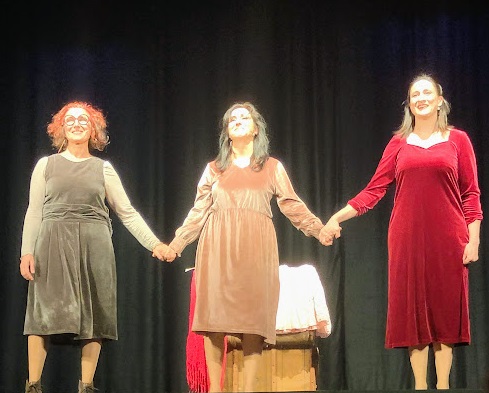 allo spettacolo "Storie taciute" Codroipo teatro Benois 8 marzo 2024