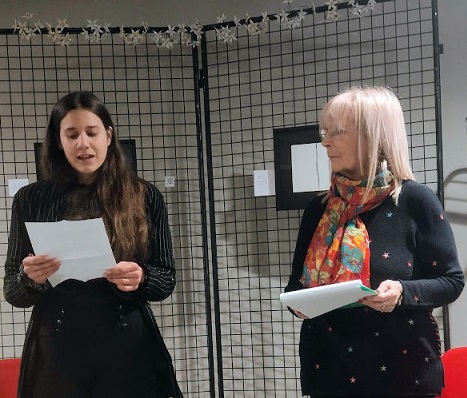 Nel foyer del teatro Benois, mostra di pittura e poesia 8 marzo 2024