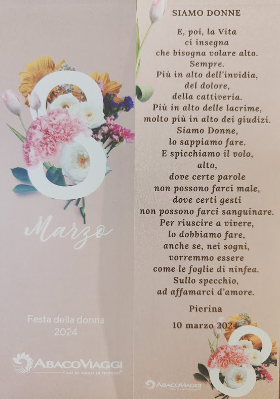 Poesia "Siamo Donne" di Pierina Gallina