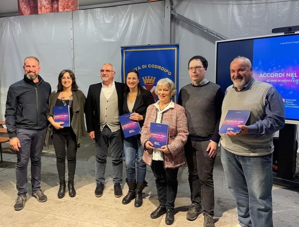 “Accordi nel tempo” libro della Scuola di Musica di Codroipo