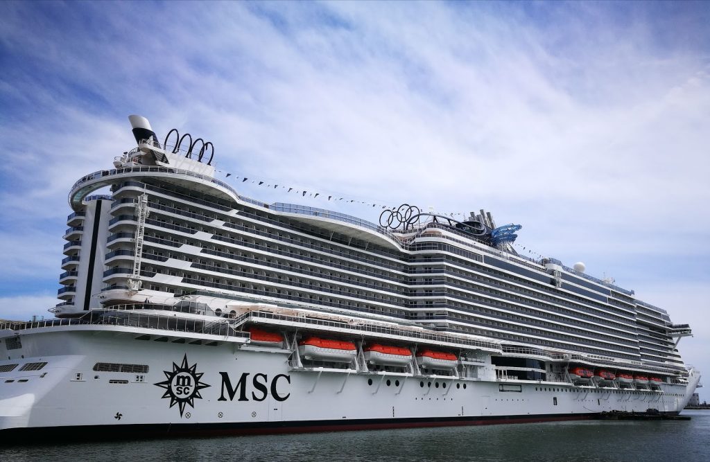 GENOVA:   MSC SEAVIEW   7-8 giugno 2018