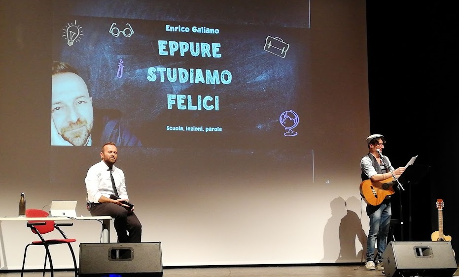 Enrico Galiano  “Eppure studiamo felici”-  Sedegliano (Ud)