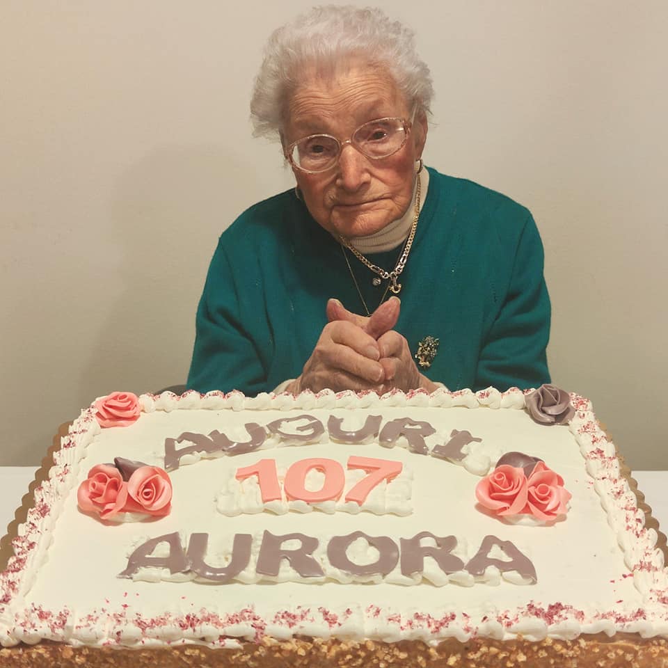107 anni di AURORA Bortolussi Bosa –  5 novembre 21