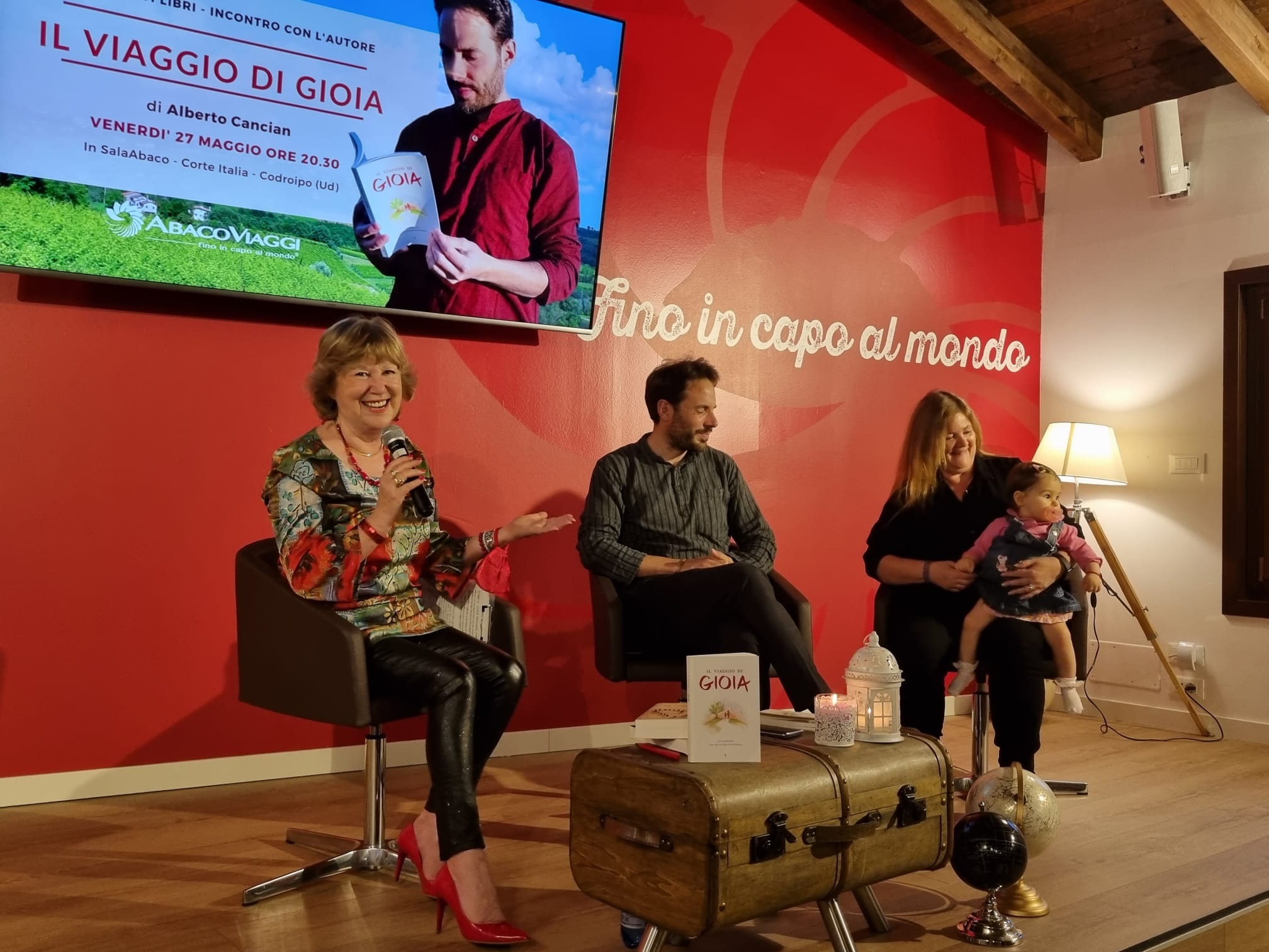 Codroipo (Ud)  Presentato il libro GIOIA di Alberto Cancian