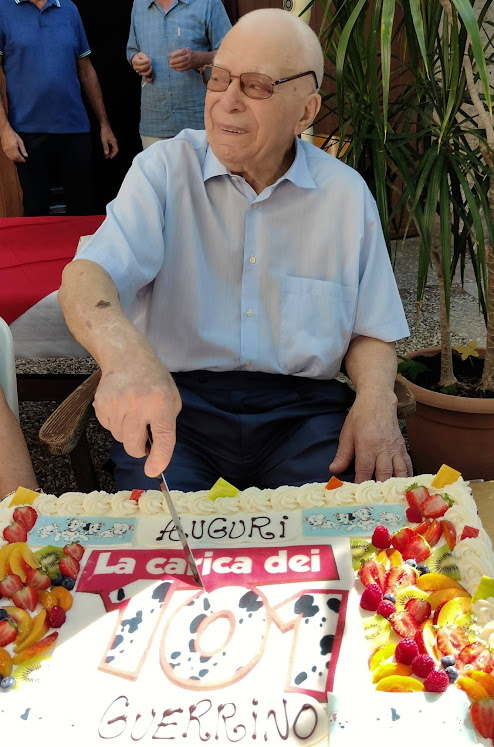 Codroipo (Ud) – 101 anni per GUERRINO DEFEND  25 agosto 22