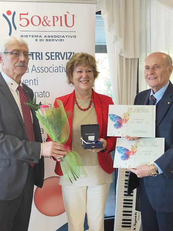 Premiazione 50&Più:  Farfalla d’argento e menzione speciale giuria