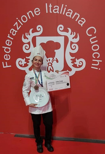 EMIRA ZURAPI, terza Lady Chef italiana