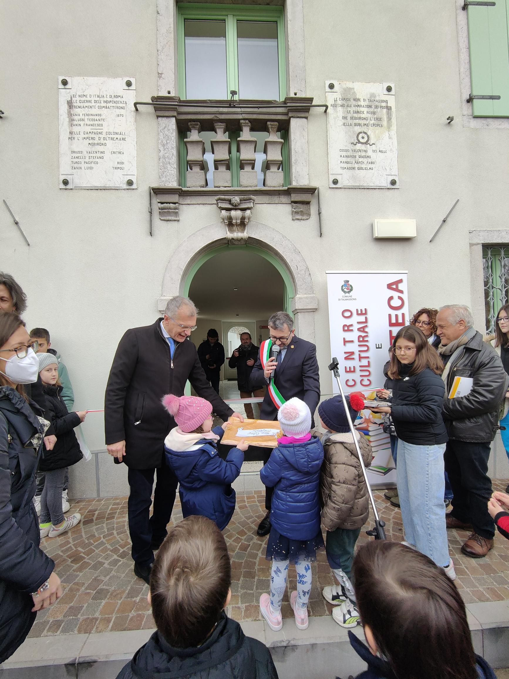 Talmassons (Ud) Inaugurato il nuovo centro culturale  26 febbr 23